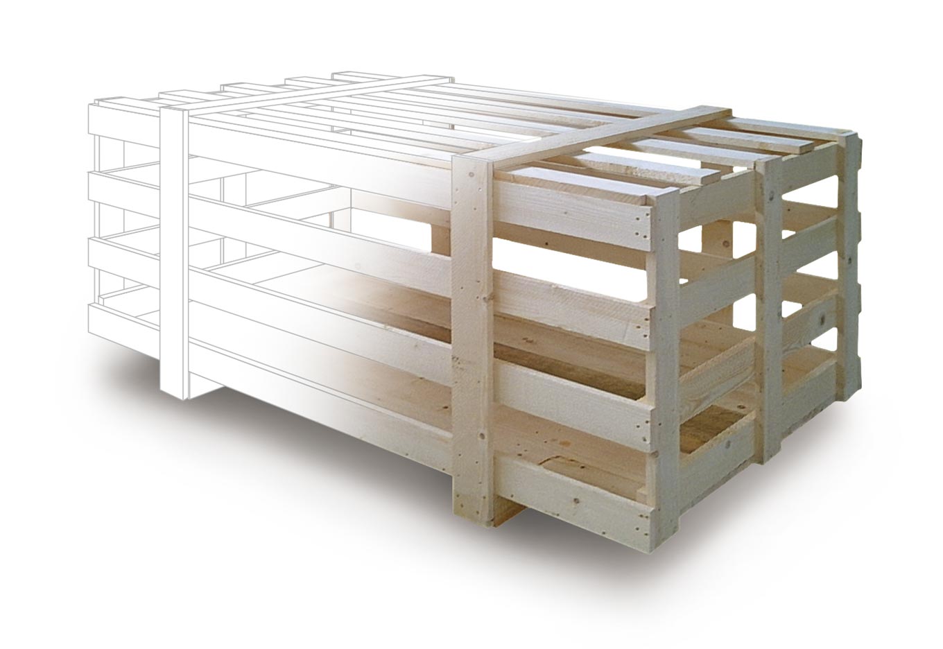 gabbia in legno progettazione