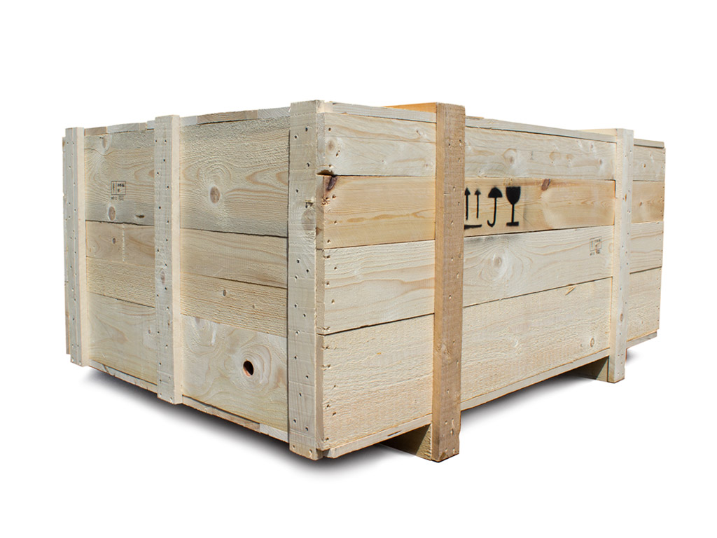 imballaggio in legno certificato ISPM 15 - FitOK