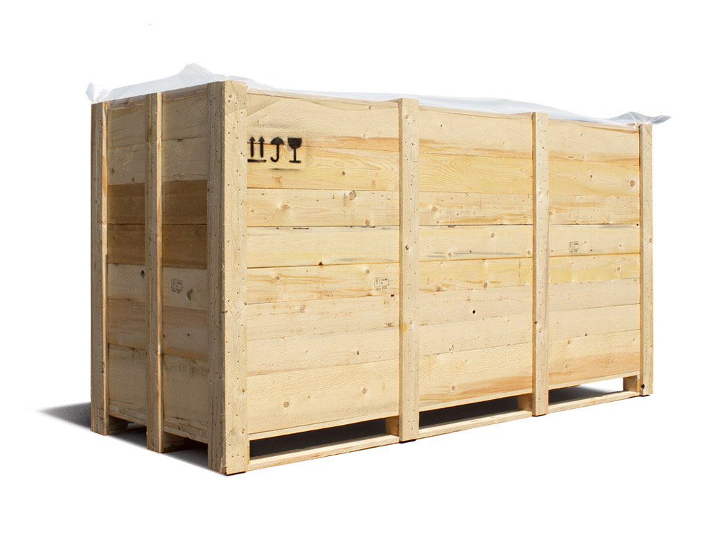 imballaggio in legno su misura certificato ISPM 15 FitOK